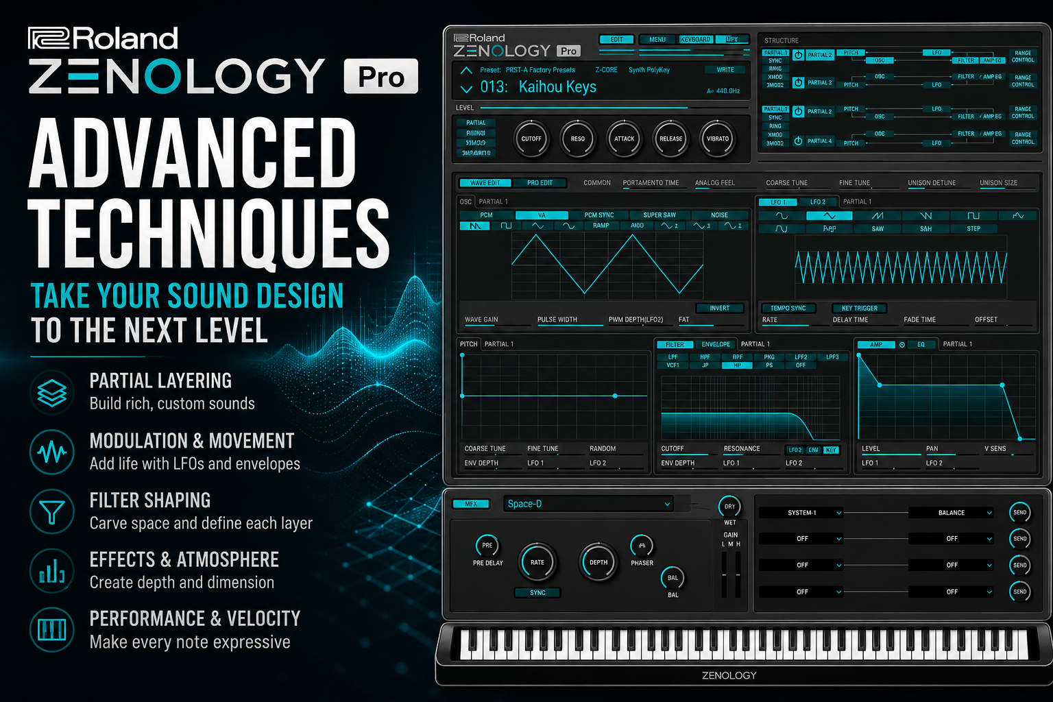 Roland ZENOLOGY Pro Advanced Techniques