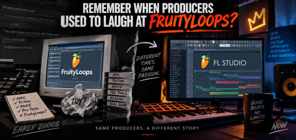 Remember When Producers Used to Laugh at FruityLoops?