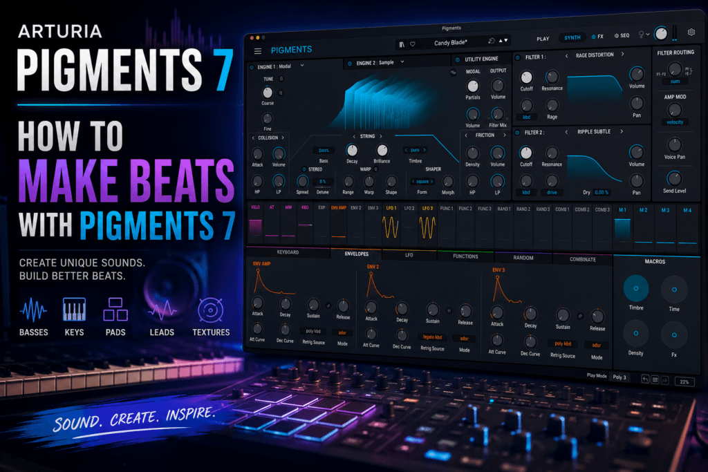 How to Make Beats with Arturia Pigments 7