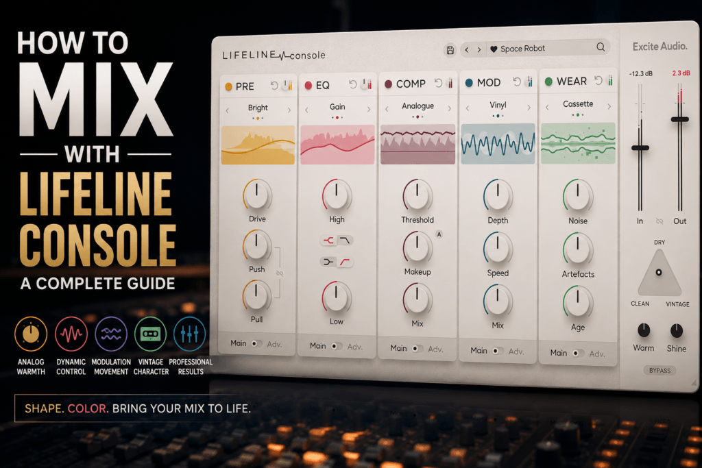 How to Mix with Excite Audio Lifeline Console
