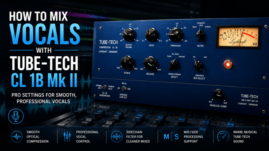 How to Mix Vocals with Tube-Tech CL 1B Mk II