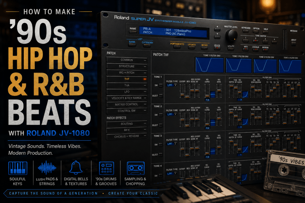 How to Make Beats with Roland JV-1080