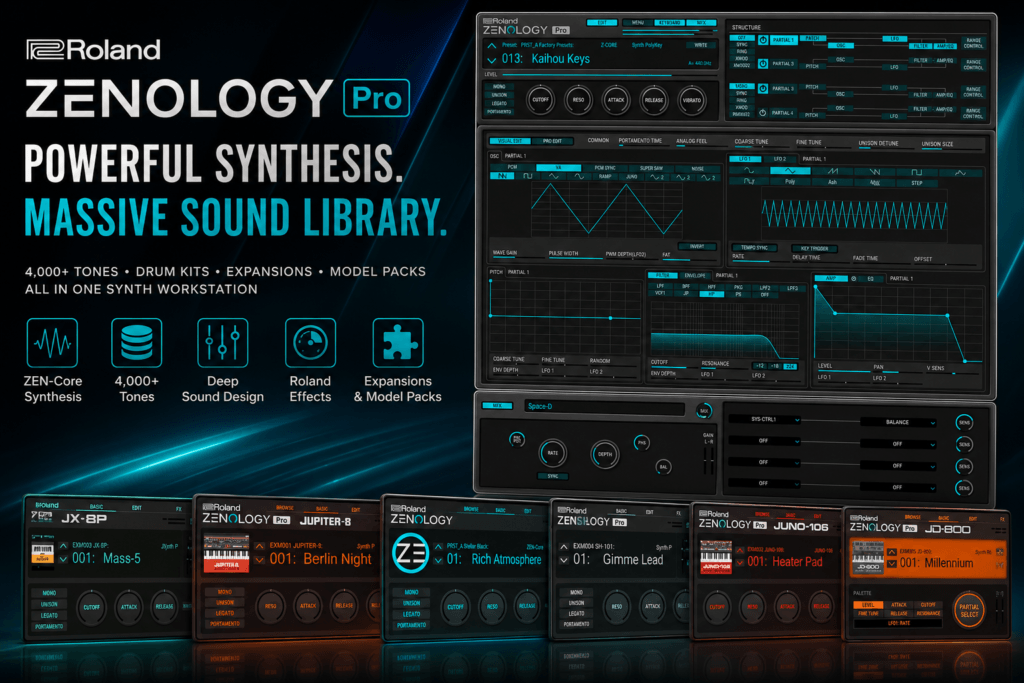 Roland ZENOLOGY Pro Sound Libraries
