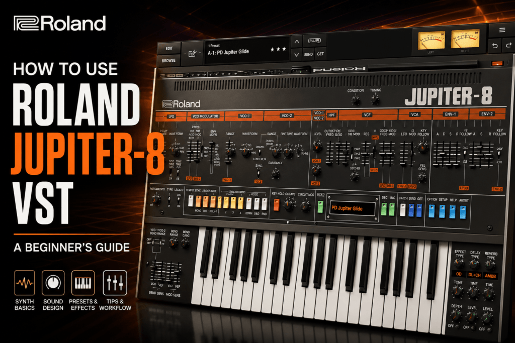 How To Use Roland JUPITER-8 VST