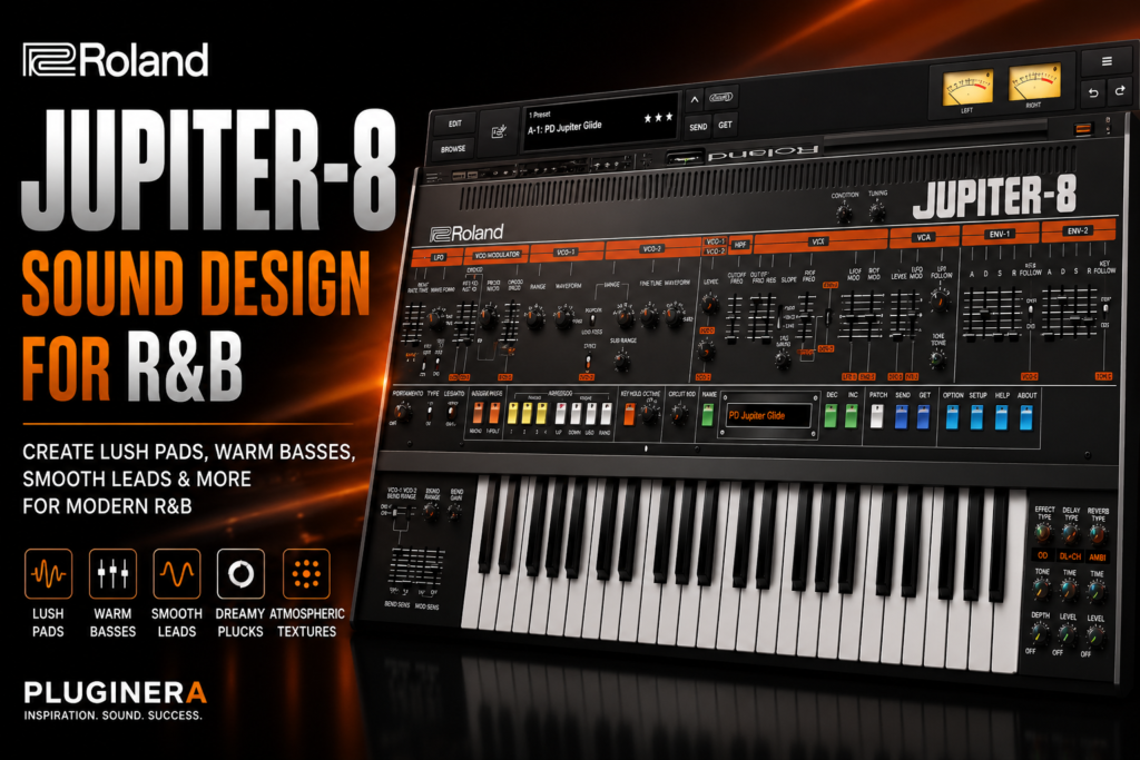 JUPITER-8 Sound Design for R&B