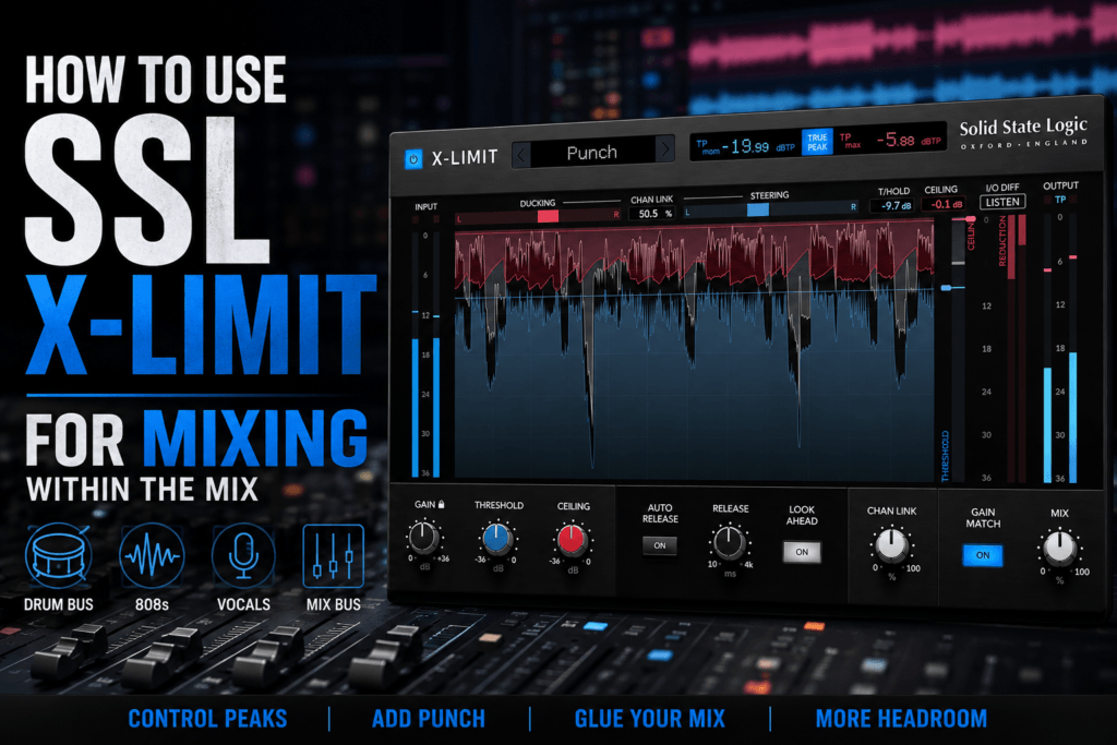 How to Use SSL X-Limit For Mixing