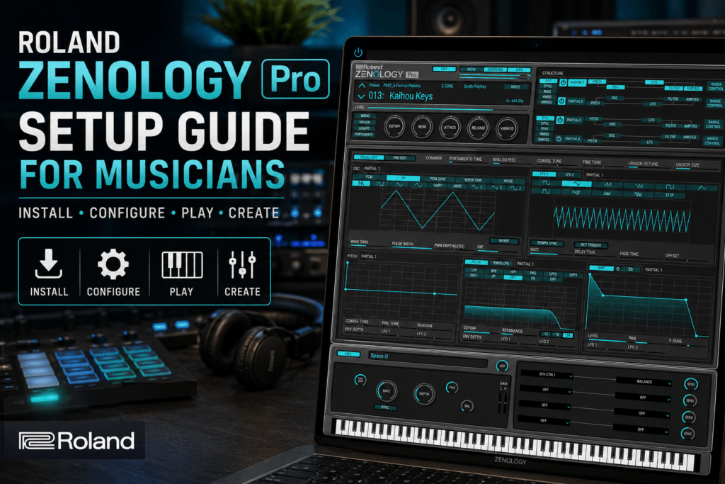 Roland ZENOLOGY Pro Setup Guide for Musicians