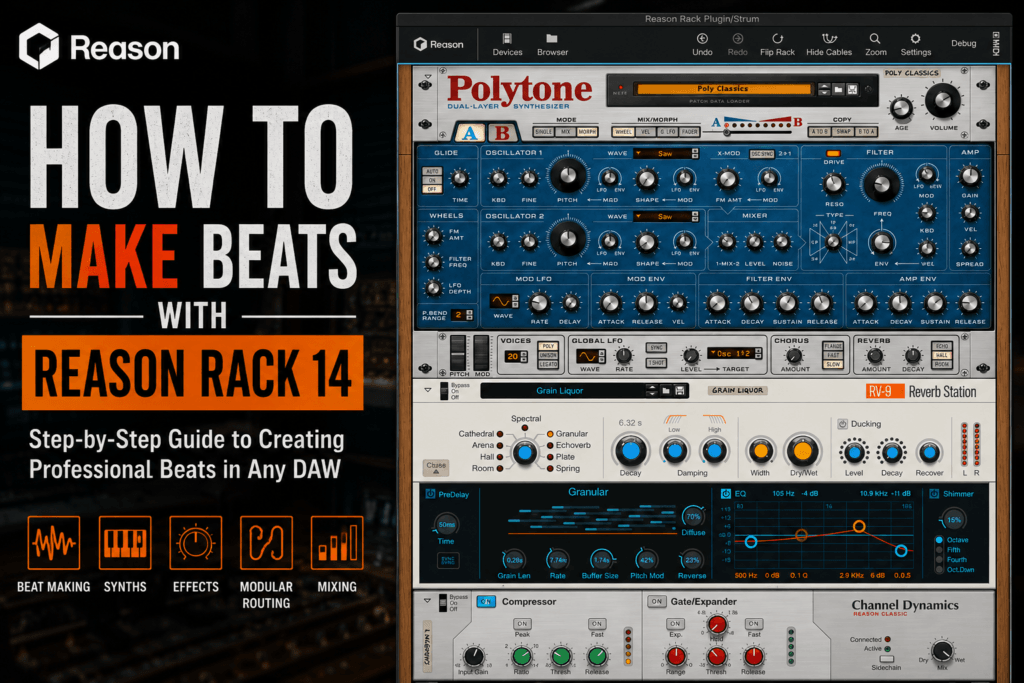 How to Make Beats with Reason Rack 14