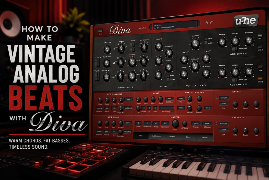 How to Make Vintage Beats with u-he Diva
