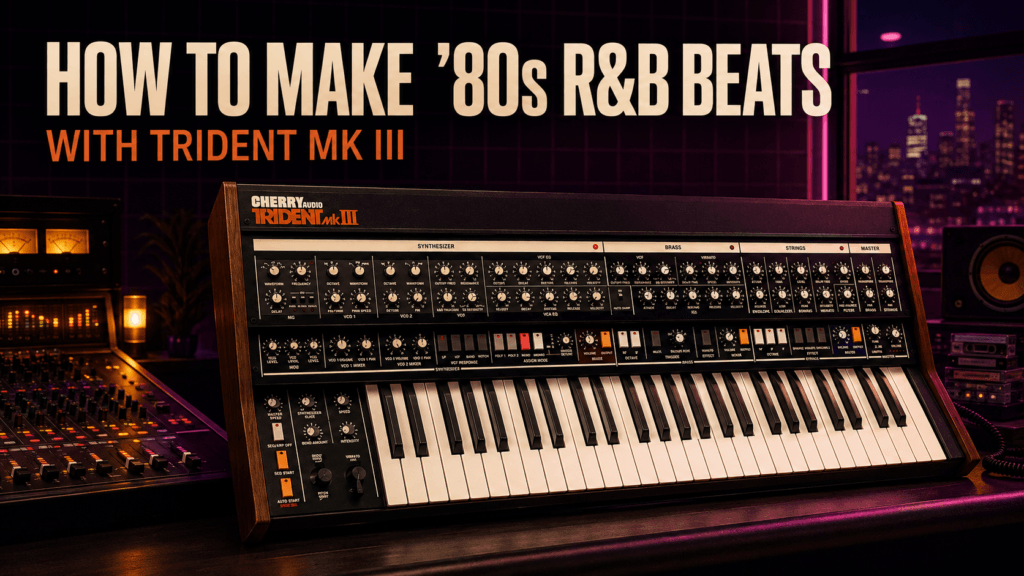 How to Make ’80s R&B Beats with Trident Mk III