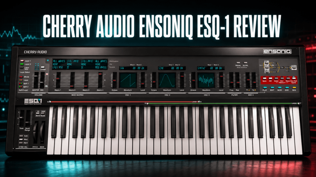 Cherry Audio Ensoniq ESQ-1 Review