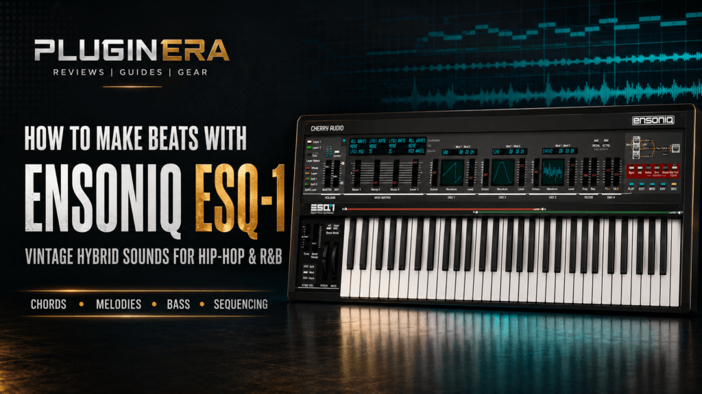How to Make Beats with Cherry Audio Ensoniq ESQ-1