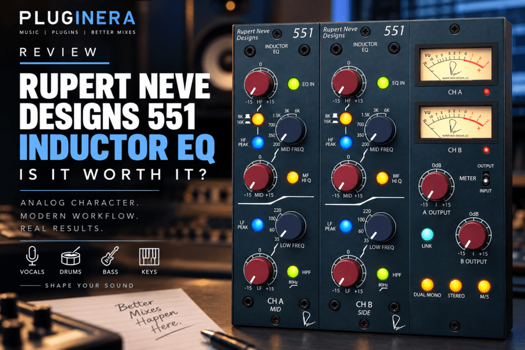 Rupert Neve Designs 551 Inductor EQ Review