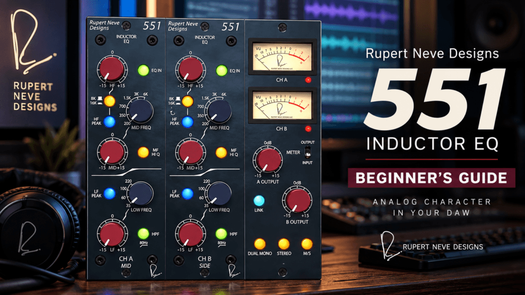How To Use 551 Inductor EQ: Beginner’s Guide