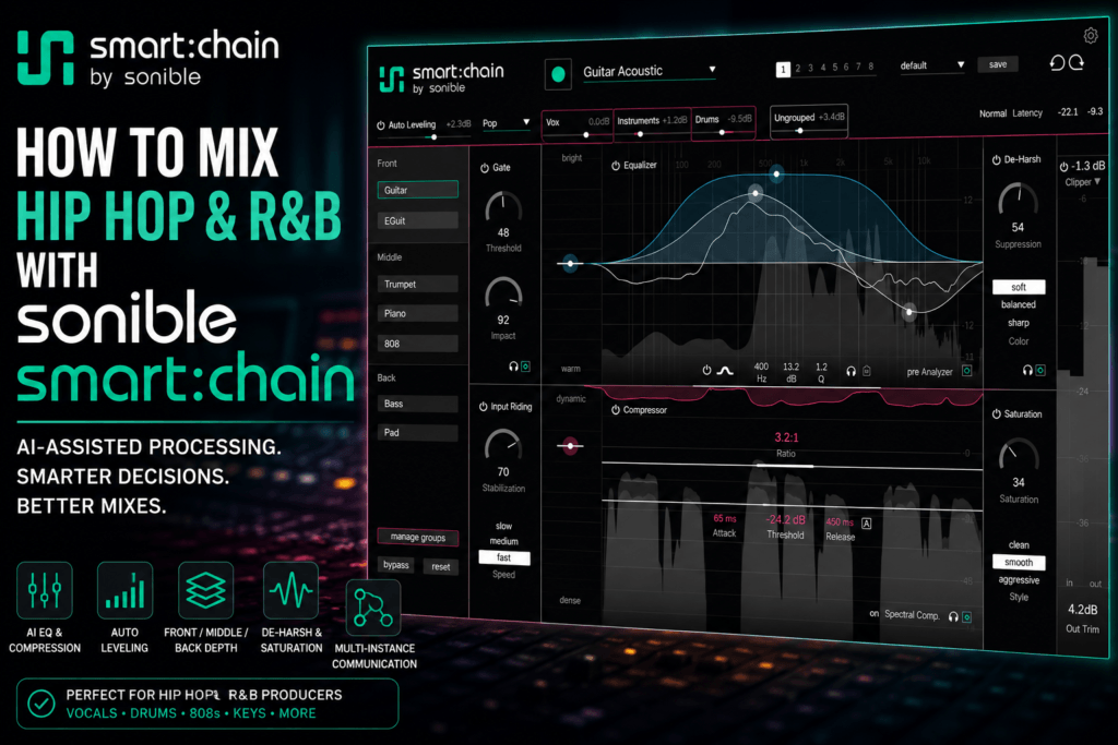 How To Mix Hip Hop & R&B With sonible smart:chain