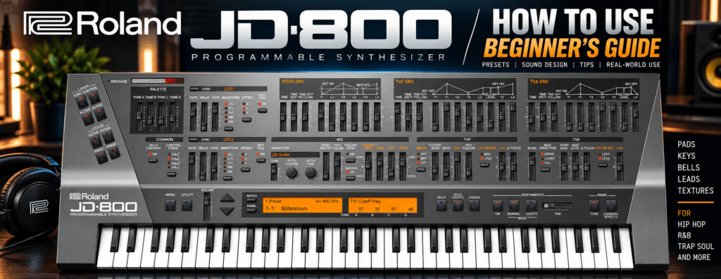 How To Use Roland JD-800: Beginner’s Guide