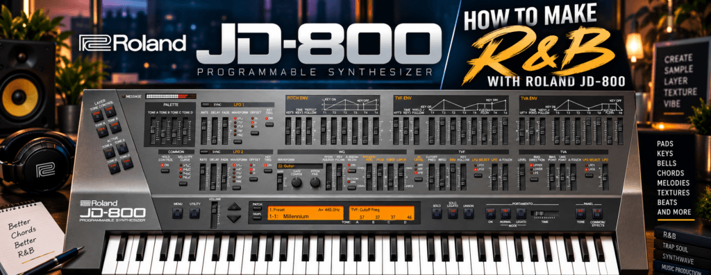 How To Make R&B With Roland JD-800