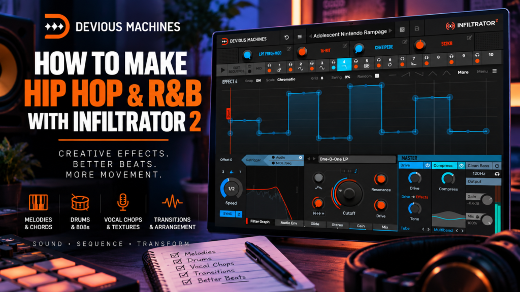 How To Make Hip Hop & R&B With Infiltrator 2