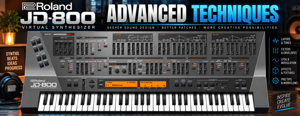 Roland JD-800 VST Advanced Techniques