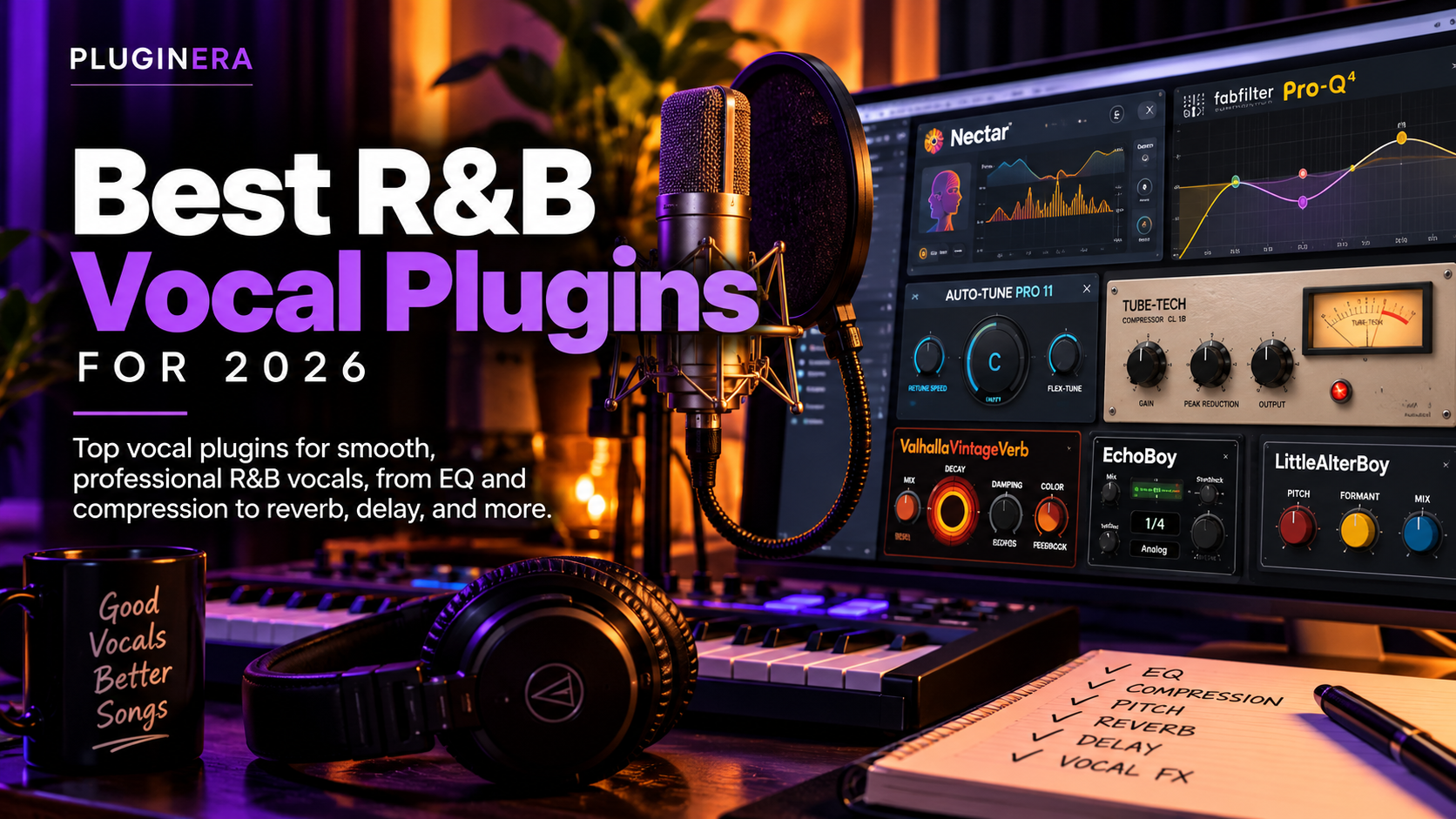 Best R&B Vocal Plugins for 2026