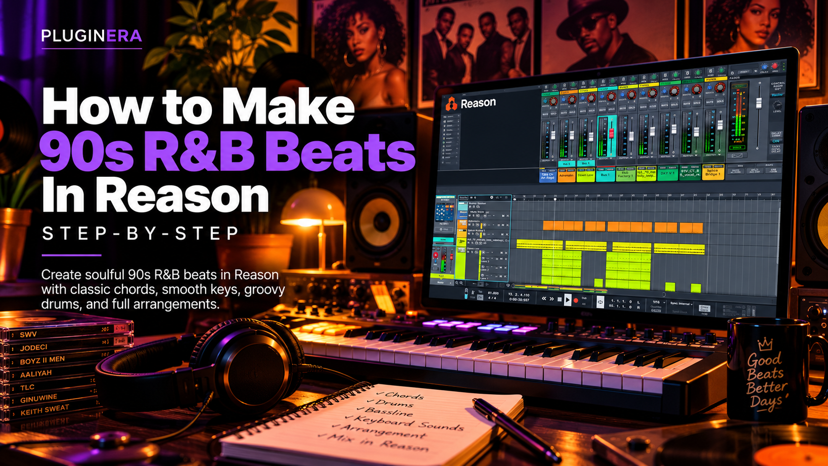 How to Make 90s R&B Beats in Reason